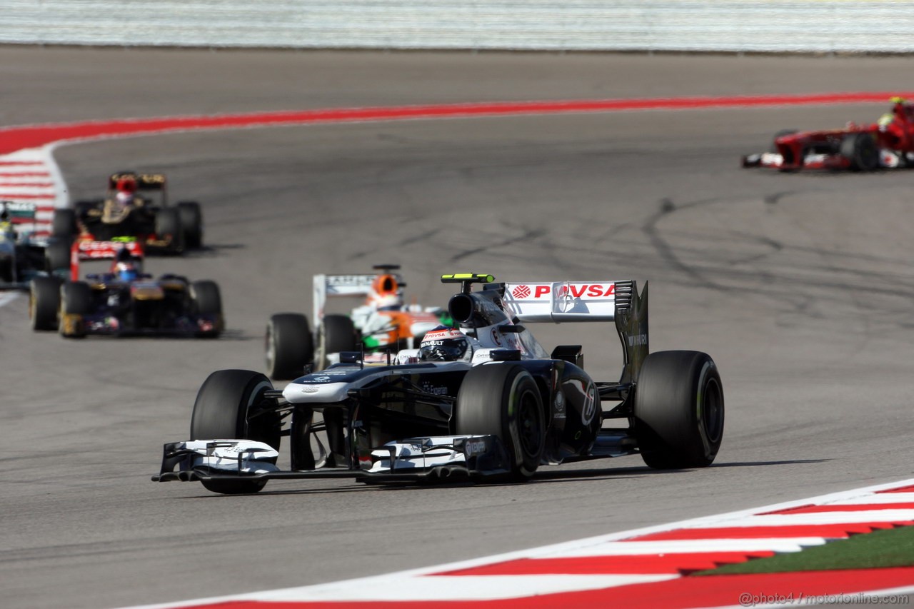 GP USA, 17.11.2013- Gara, Valtteri Bottas (FIN), Williams F1 Team FW35 