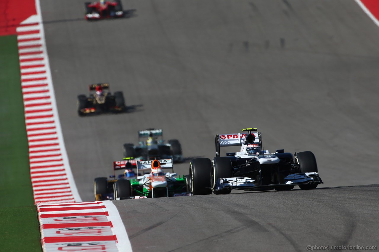 GP USA, 17.11.2013- Gara, Valtteri Bottas (FIN), Williams F1 Team FW35 