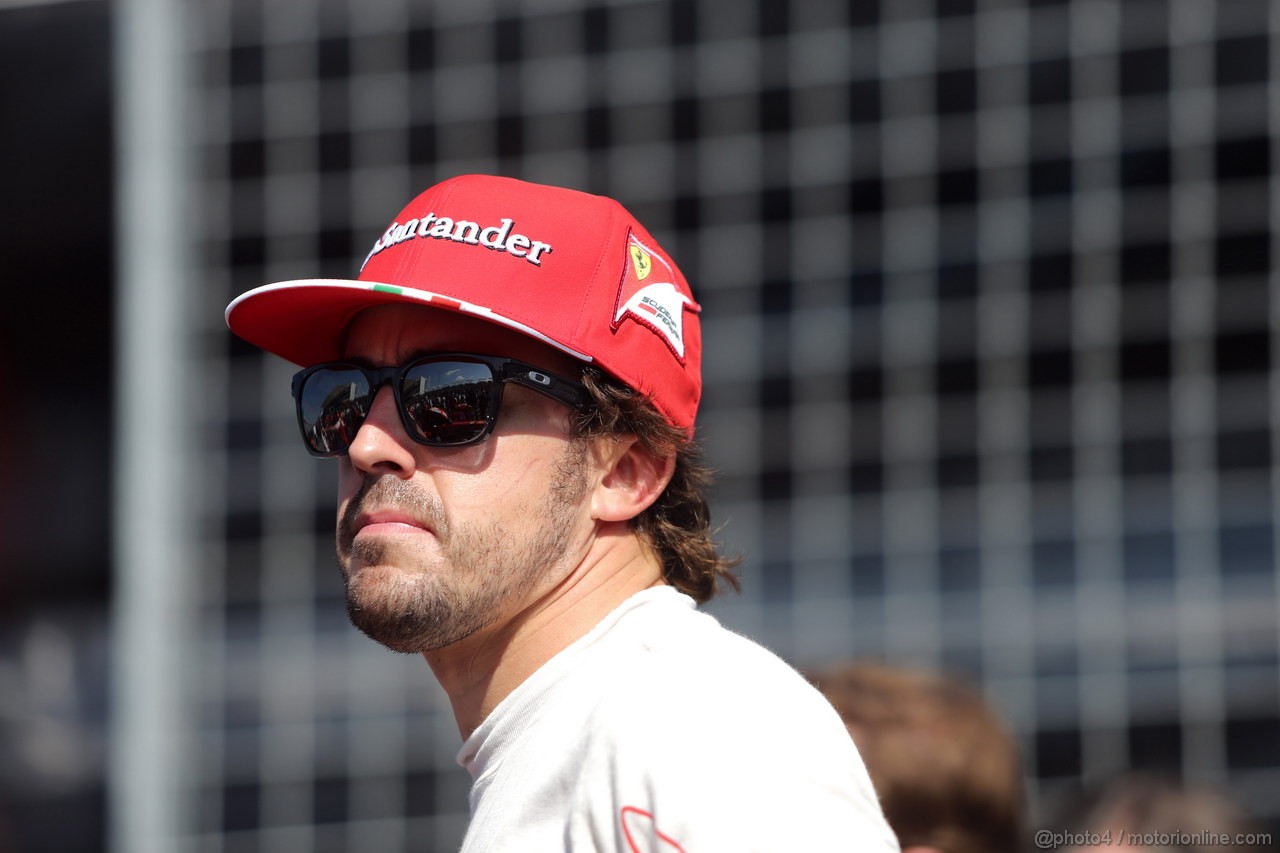 GP USA, 17.11.2013- Gara, Fernando Alonso (ESP) Ferrari F138 