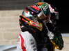 GP USA, 17.11.2013- Gara, Jules Bianchi (FRA) Marussia F1 Team MR02 e Giedo Van der Garde (NED), Caterham F1 Team CT03 
