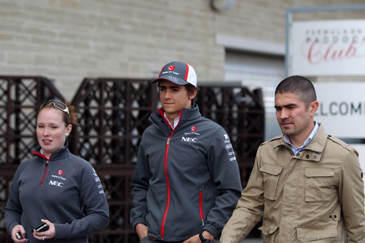 GP USA, 14.11.2013- Esteban Gutierrez (MEX), Sauber F1 Team C32 