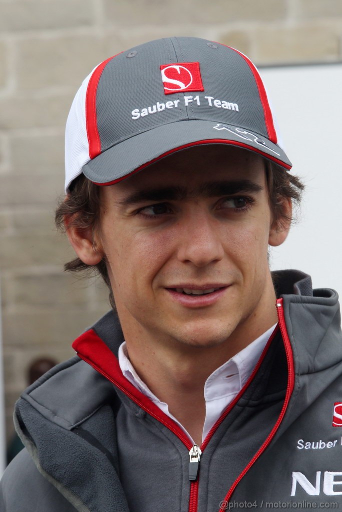 GP USA, 14.11.2013- Esteban Gutierrez (MEX), Sauber F1 Team C32 