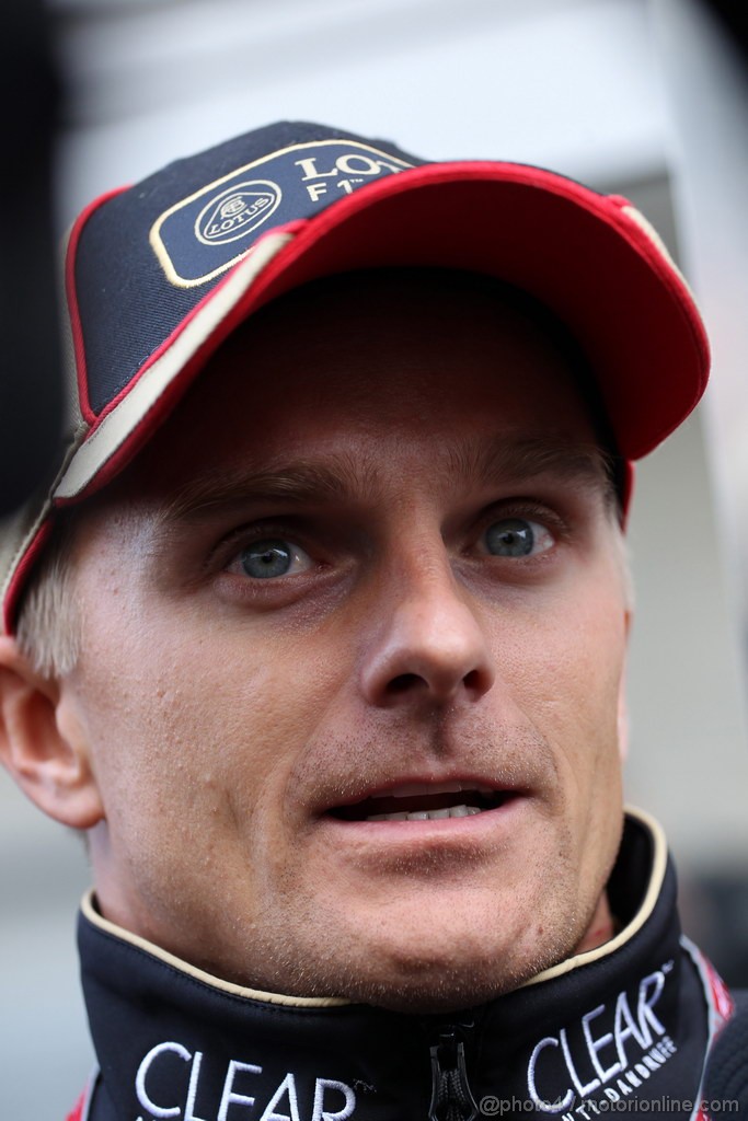 GP USA, 14.11.2013- Heikki Kovalainen (FIN) Lotus F1 Team E21  