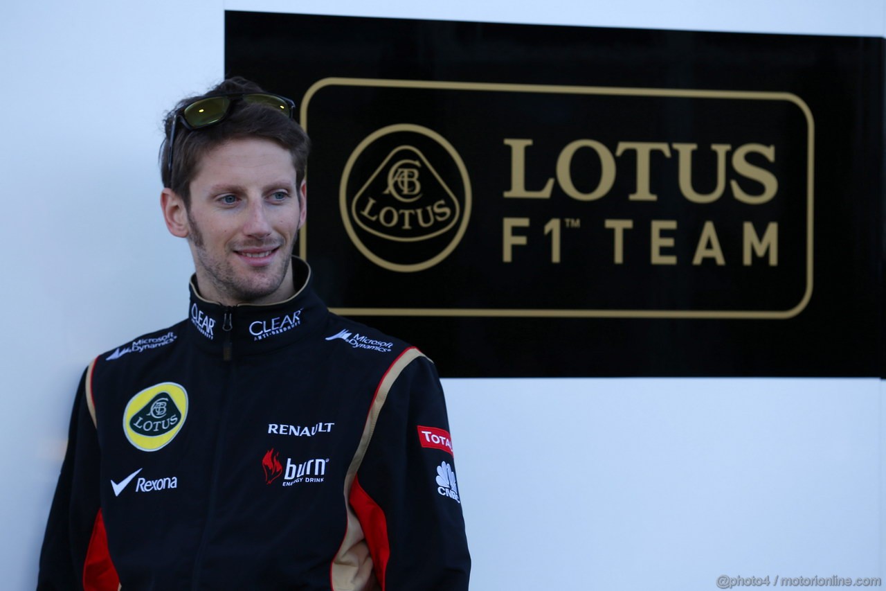 GP USA, 14.11.2013- Romain Grosjean (FRA) Lotus F1 Team E21 