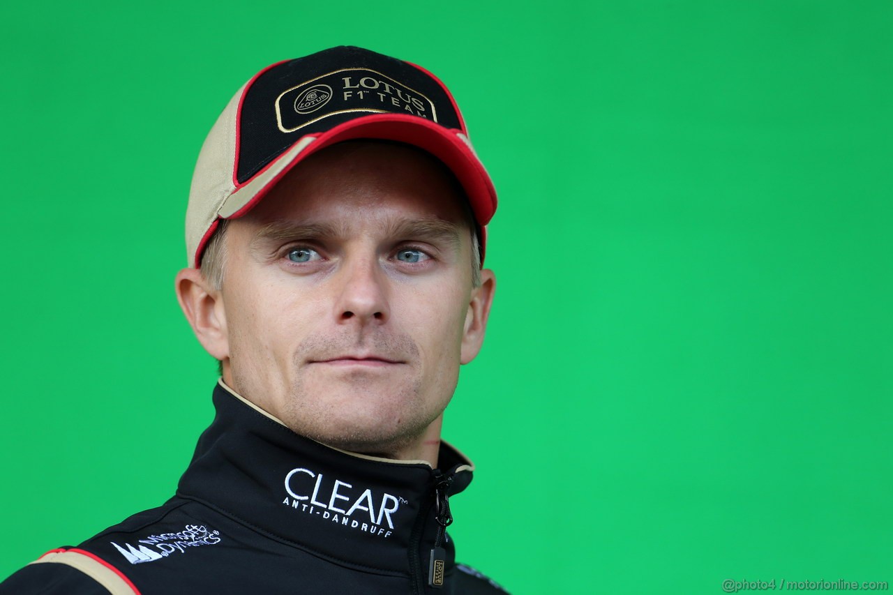 GP USA, 14.11.2013- Heikki Kovalainen (FIN) Lotus F1 Team E21