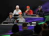 GP USA, 14.11.2013- Conferenza Stampa, (L-R) Paul di Resta (GBR) Sahara Force India F1 Team VJM06, Jules Bianchi (FRA) Marussia F1 Team MR02, Pastor Maldonado (VEN) Williams F1 Team FW35, Esteban Gutierrez (MEX), Sauber F1 Team C32 e Sergio Perez (MEX) McLaren MP4-28 