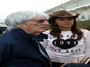 GP USA, 14.11.2013- Bernie Ecclestone (GBR), President e CEO of Formula One Management  e sua moglie Fabiana Flosi (BRA), Wife of Bernie Ecclestone