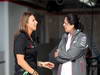 GP USA, 14.11.2013- Simona De Silvestro (SUI), IndyCar driver e Monisha Kaltenborn (AUT), CEO e Team Principal, Sauber F1 Team