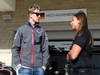 GP USA, 14.11.2013- Mika Hakkinen (FIN), ex F1 driver e Simona De Silvestro (SUI), IndyCar Driver