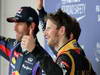 GP USA, 16.11.2013- Qualifiche, Sebastian Vettel (GER) Red Bull Racing RB9 pole position, secondo Mark Webber (AUS) Red Bull Racing RB9 e terzo Romain Grosjean (FRA) Lotus F1 Team E21 