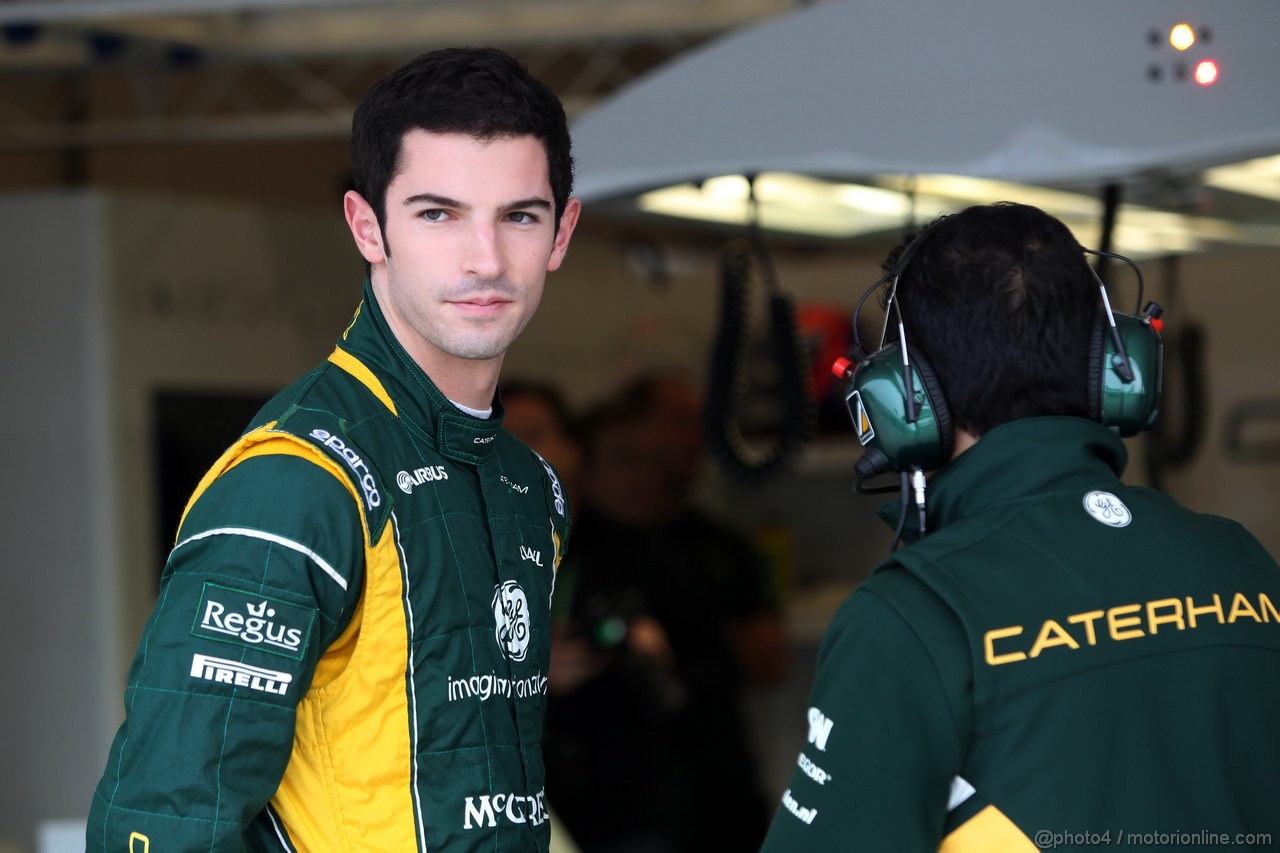 GP USA, 15.11.2013- Prove Libere 1, Alexander Rossi (USA) Test driver, Caterham F1 Team CT03 