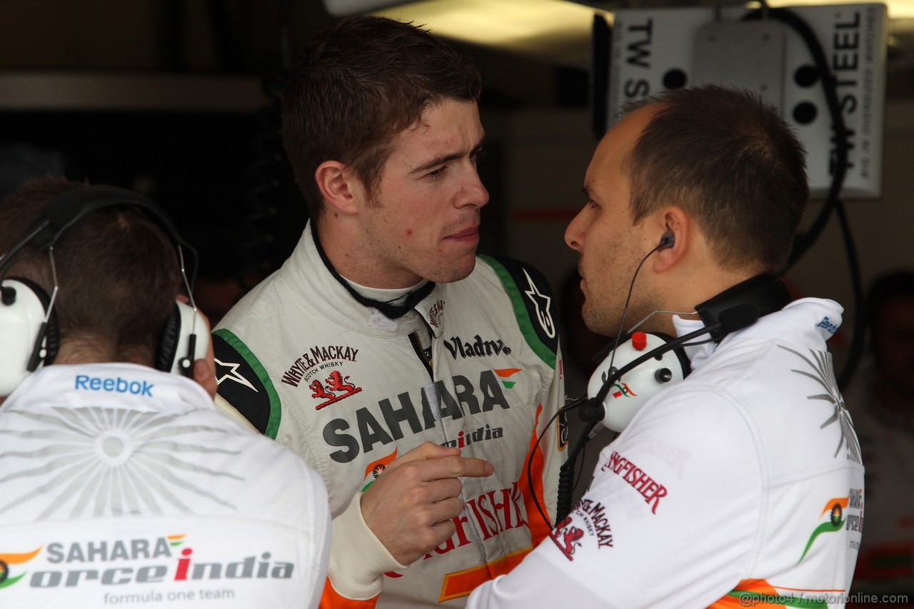 GP USA, 15.11.2013- Prove Libere 1, Paul di Resta (GBR) Sahara Force India F1 Team VJM06 