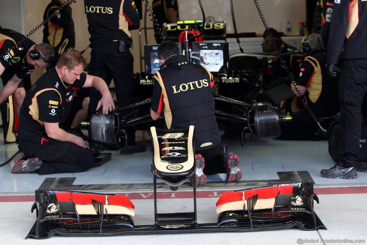 GP USA, 15.11.2013- Prove Libere 1, Romain Grosjean (FRA) Lotus F1 Team E21 