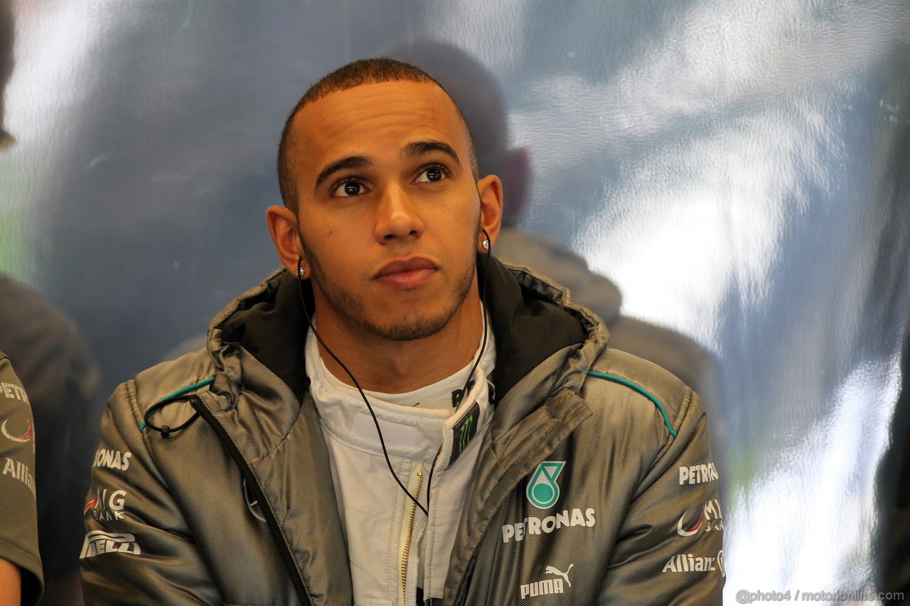 GP USA, 15.11.2013- Prove Libere 1, Lewis Hamilton (GBR) Mercedes AMG F1 W04