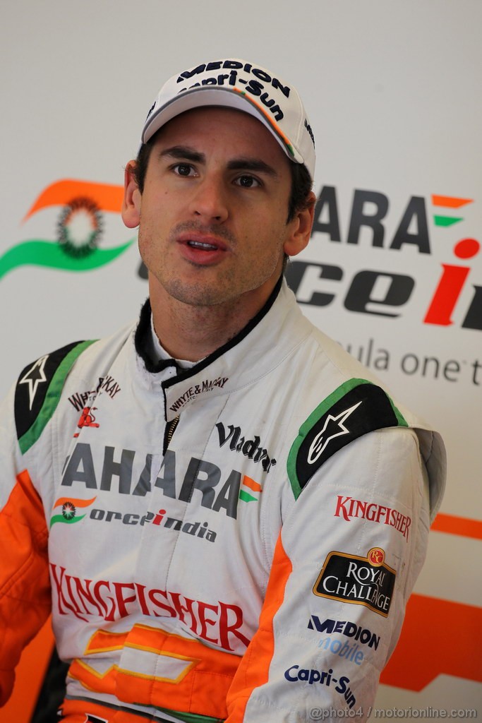 GP USA, 15.11.2013- Prove Libere 1, Adrian Sutil (GER), Sahara Force India F1 Team VJM06 