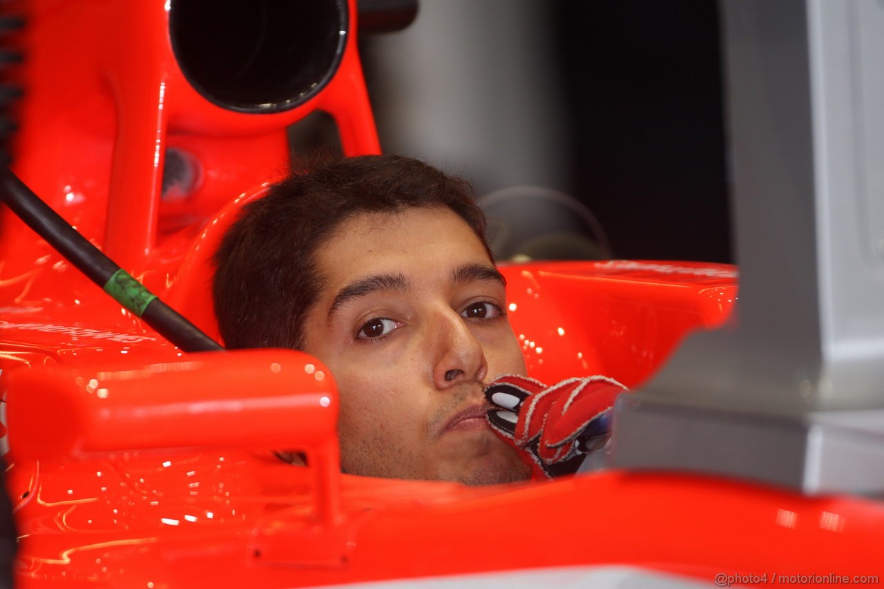 GP USA, 15.11.2013- Prove Libere 1, Rodolfo Gonzalez (VEN) Test Driver Marussia F1 Team MR02 