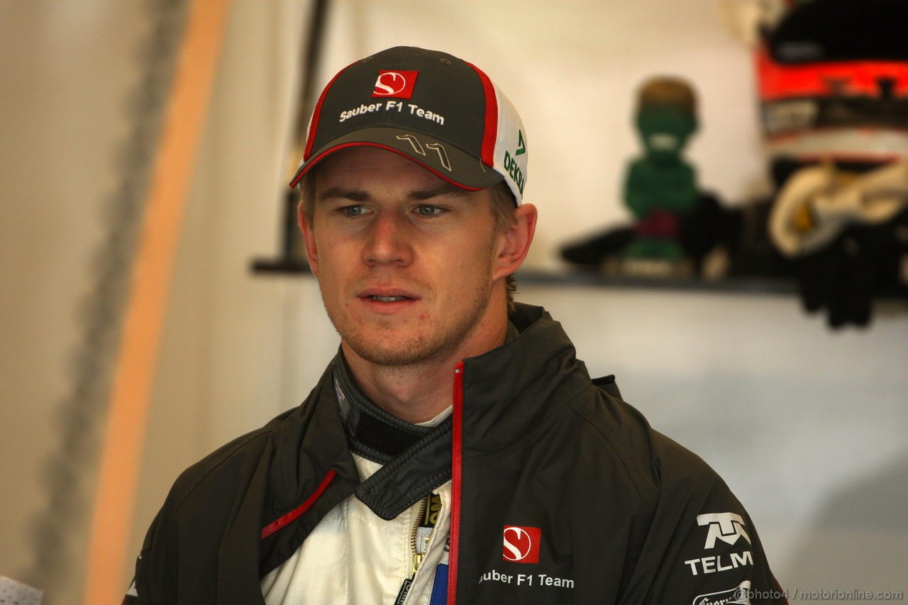 GP USA, 15.11.2013- Prove Libere 1, Nico Hulkenberg (GER) Sauber F1 Team C32 