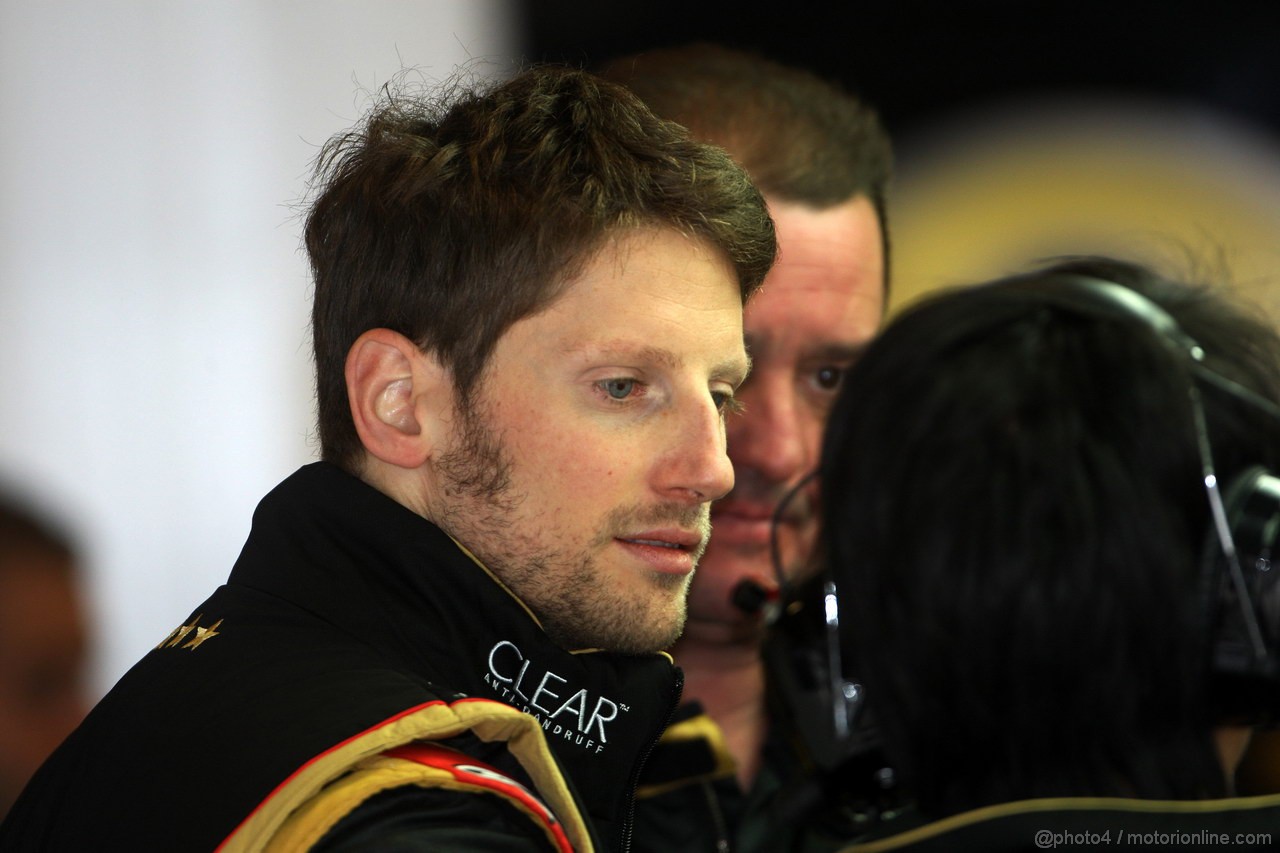 GP USA, 15.11.2013- Prove Libere 1, Romain Grosjean (FRA) Lotus F1 Team E21 