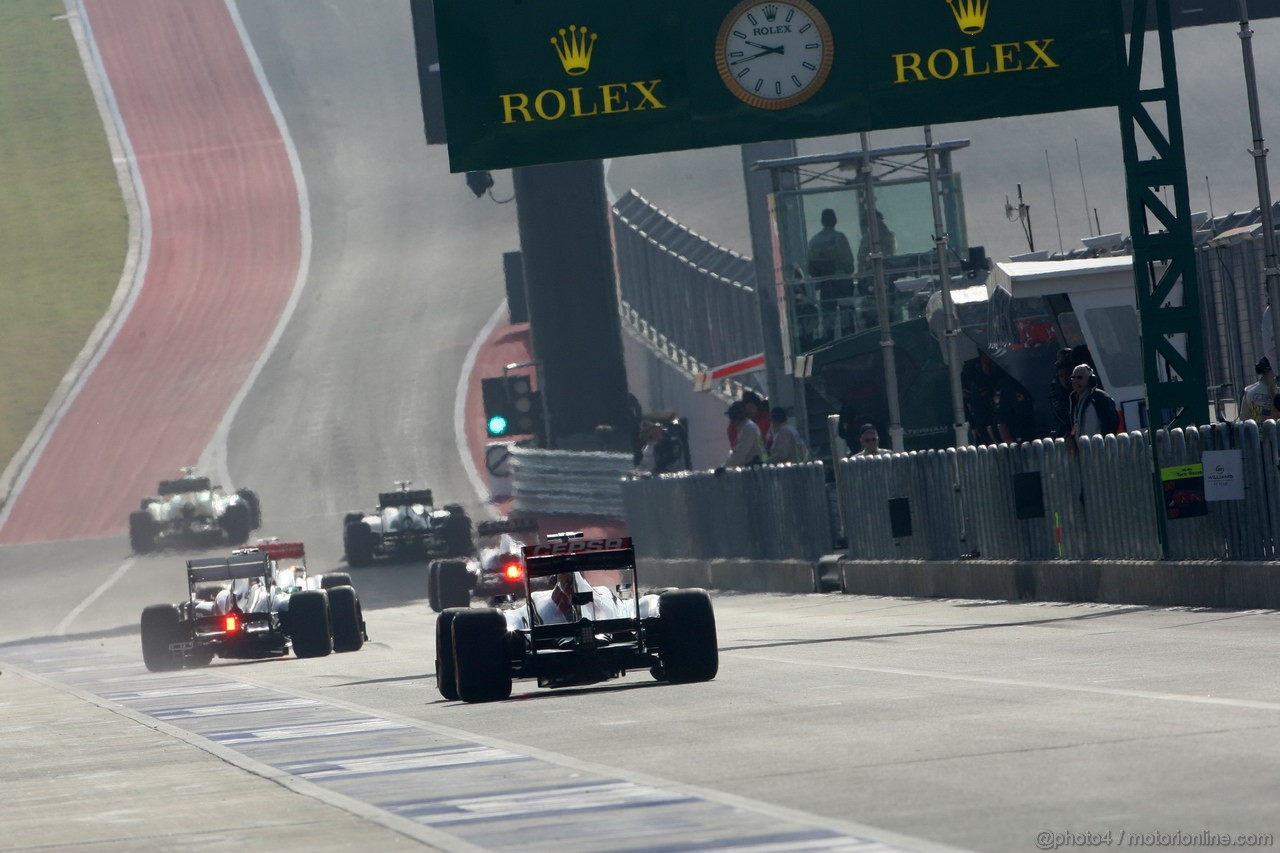 GP USA, 15.11.2013- Prove Libere 1, Daniel Ricciardo (AUS) Scuderia Toro Rosso STR8 