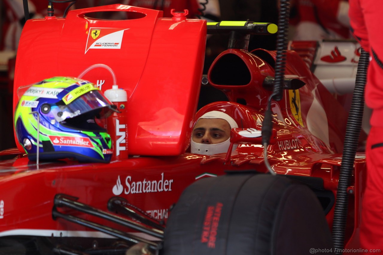 GP USA, 15.11.2013- Prove Libere 1, Felipe Massa (BRA) Ferrari F138 