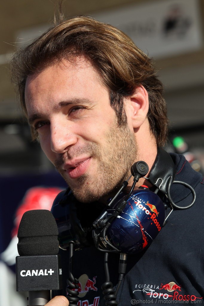 GP USA, 15.11.2013- Prove Libere 1, Jean-Eric Vergne (FRA) Scuderia Toro Rosso STR8 
