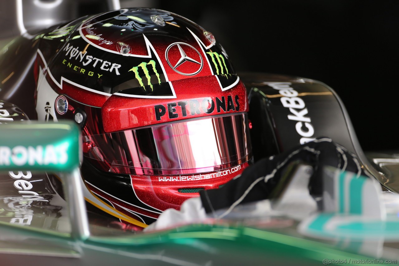 GP USA, 15.11.2013- Prove Libere 1, Lewis Hamilton (GBR) Mercedes AMG F1 W04 