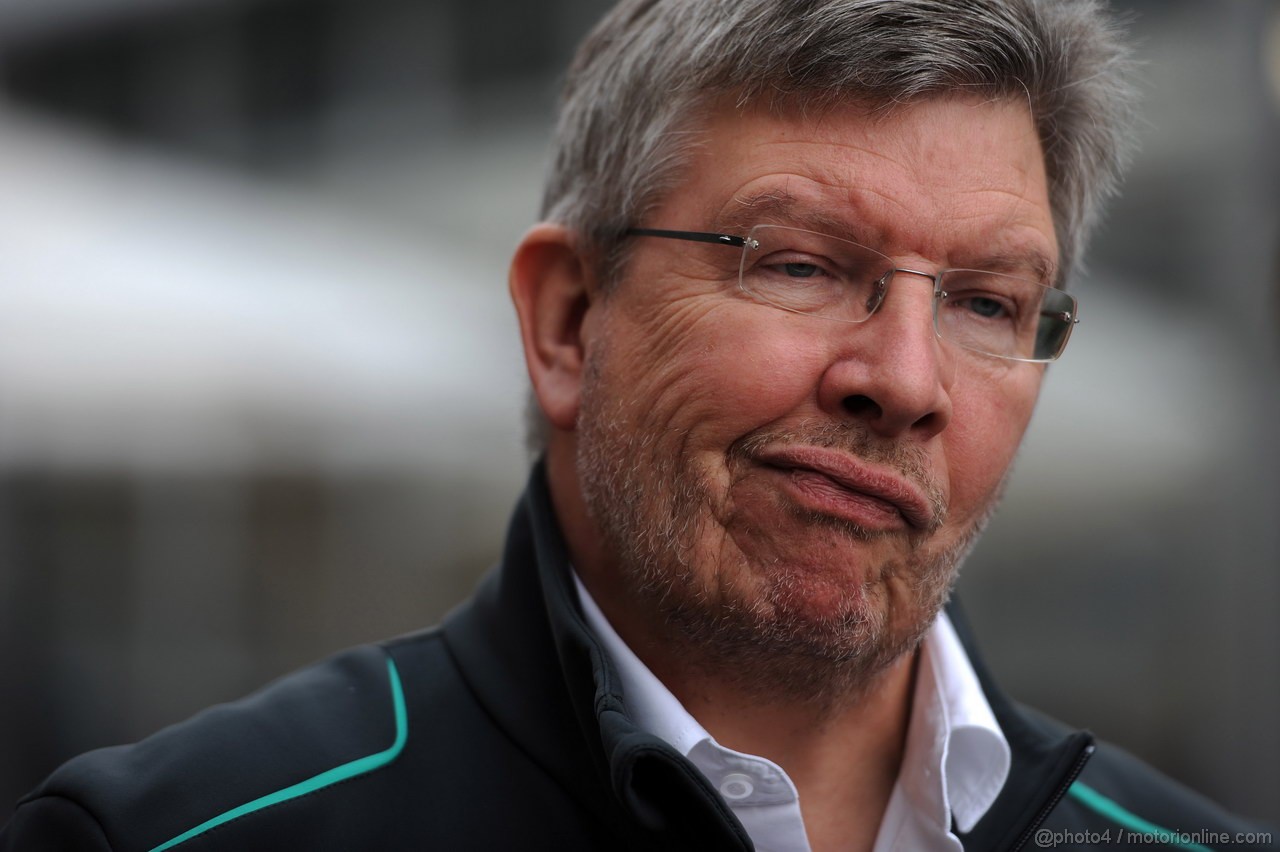GP USA, 15.11.2013- Prove Libere 1, Ross Brawn (GBR), Team Principal, Mercedes GP 