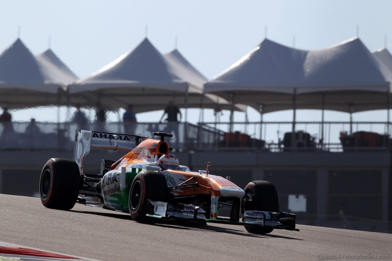 GP USA, 15.11.2013- Prove Libere 1,Paul di Resta (GBR) Sahara Force India F1 Team VJM06 