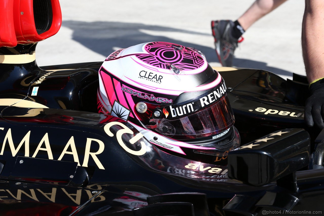 GP USA, 15.11.2013- Prove Libere 1, Heikki Kovalainen (FIN) Lotus F1 Team E21  