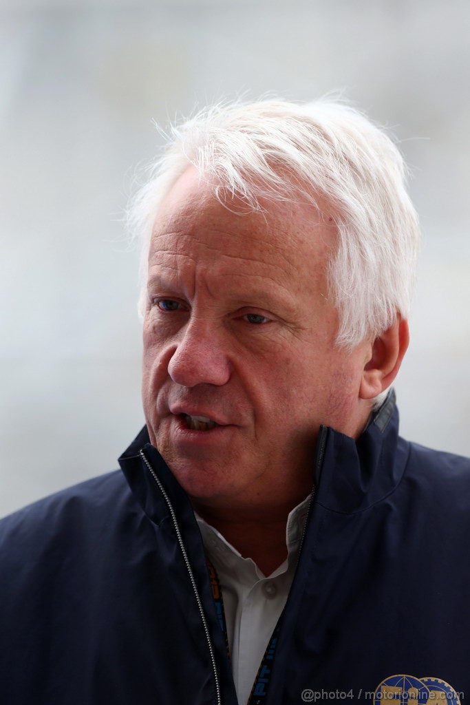 GP USA, 15.11.2013- Prove Libere 1, Charlie Whiting (GBR), Gara director e safety delegate  