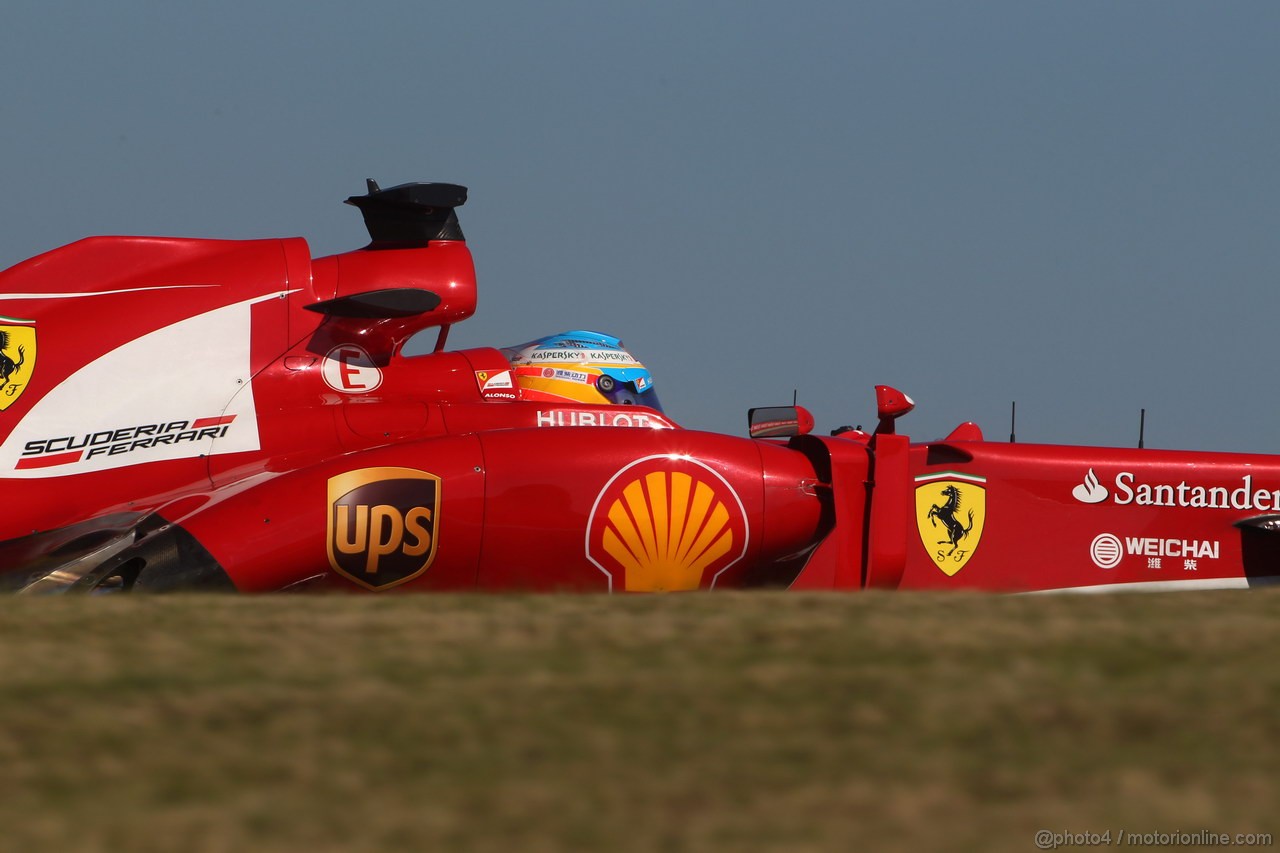 GP USA, 15.11.2013- Prove Libere 2, Fernando Alonso (ESP) Ferrari F138 