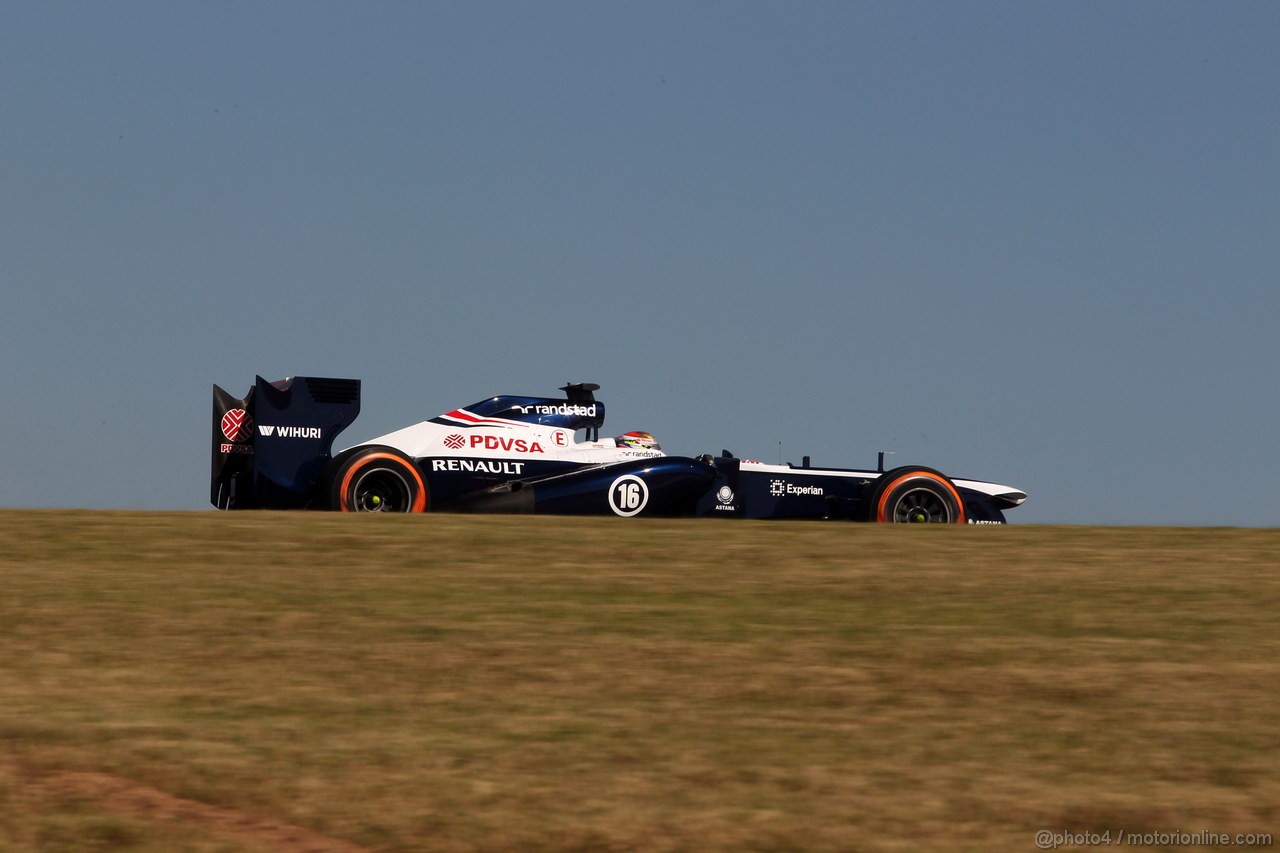 GP USA, 15.11.2013- Prove Libere 2, Valtteri Bottas (FIN), Williams F1 Team FW35 