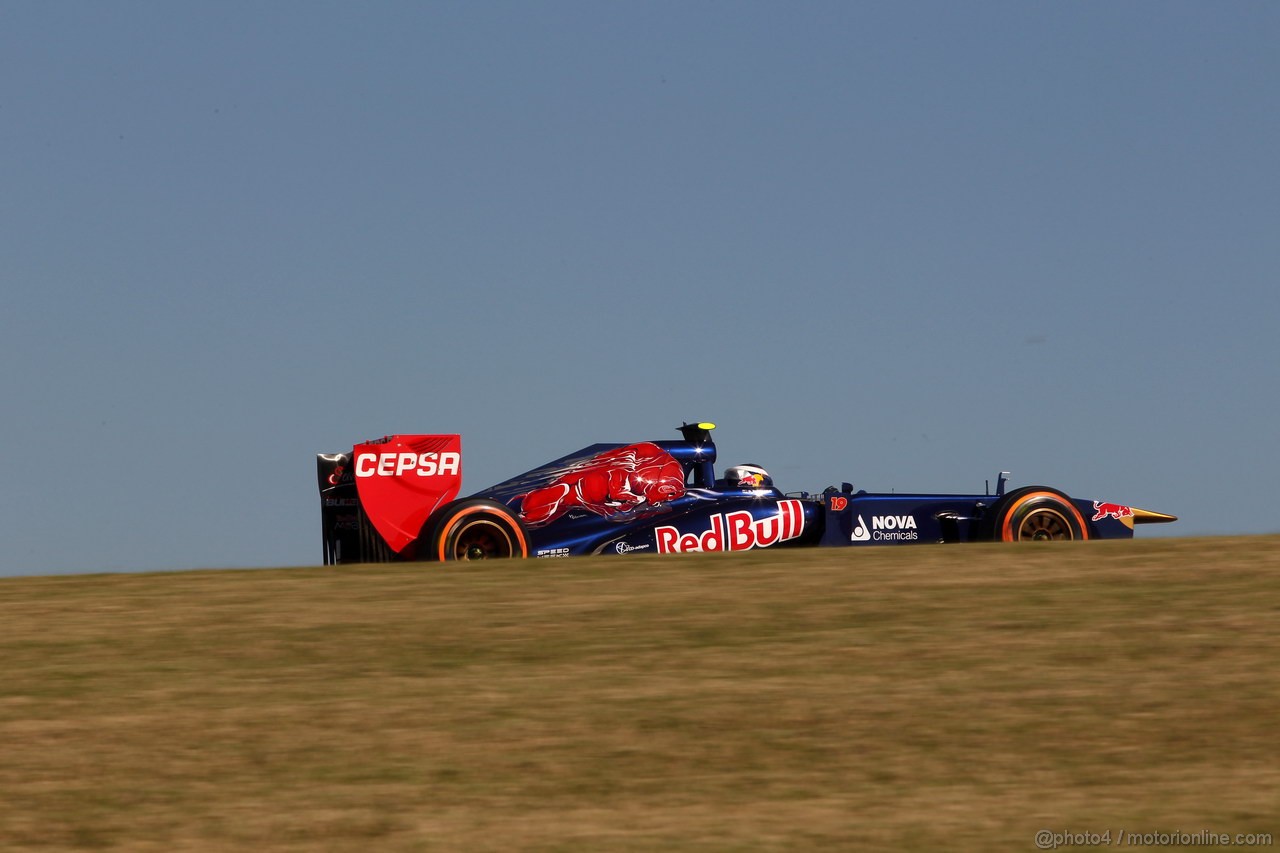GP USA, 15.11.2013- Prove Libere 2, Daniel Ricciardo (AUS) Scuderia Toro Rosso STR8 
