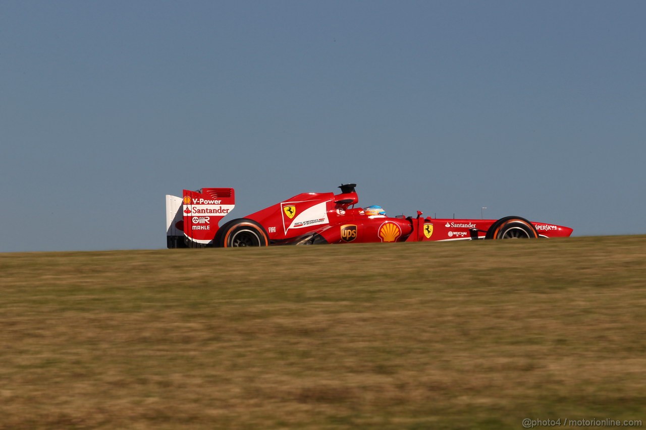 GP USA, 15.11.2013- Prove Libere 2, Fernando Alonso (ESP) Ferrari F138 