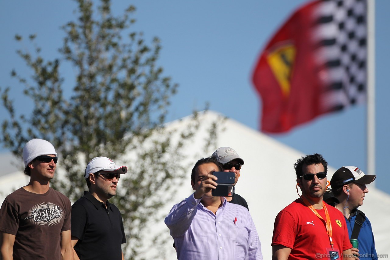 GP USA, 15.11.2013- Prove Libere 2, Fans