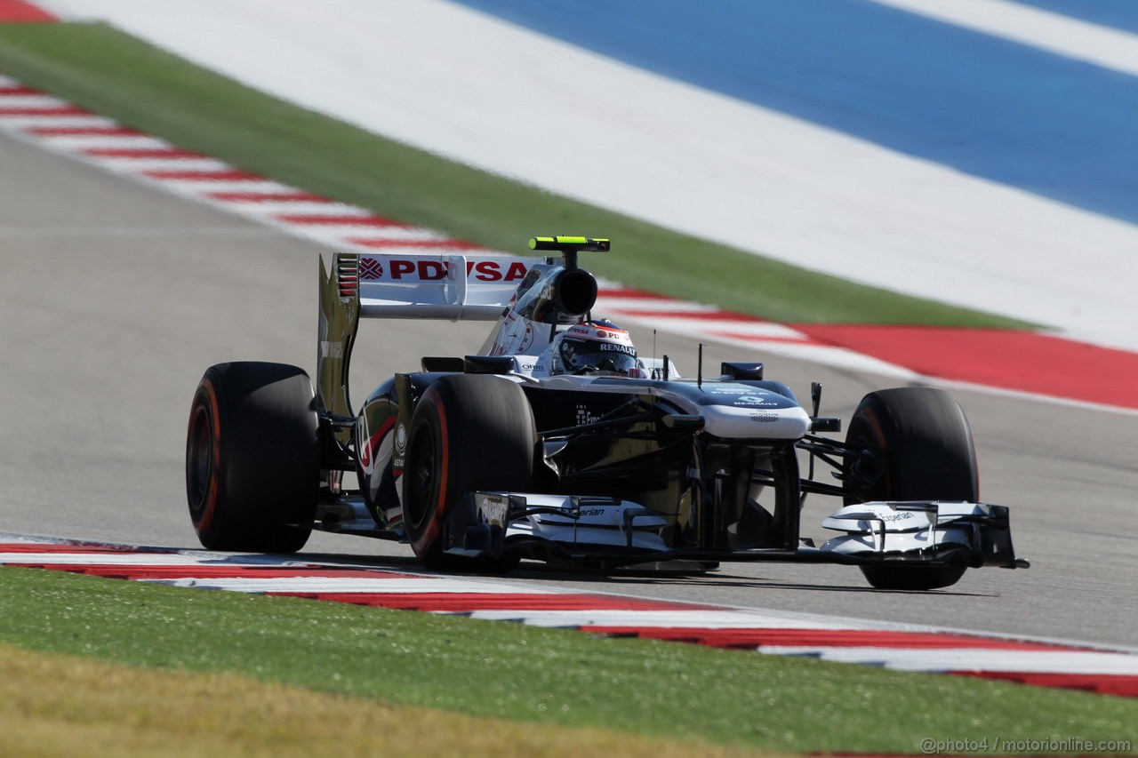 GP USA, 15.11.2013- Prove Libere 2, Valtteri Bottas (FIN), Williams F1 Team FW35 