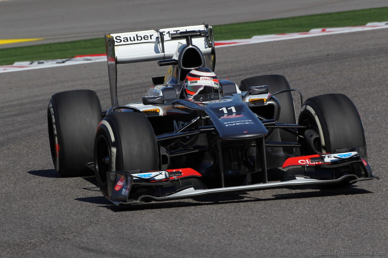 GP USA, 15.11.2013- Prove Libere 2, Nico Hulkenberg (GER) Sauber F1 Team C32 