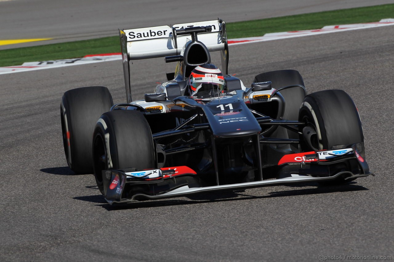 GP USA, 15.11.2013- Prove Libere 2, Nico Hulkenberg (GER) Sauber F1 Team C32 