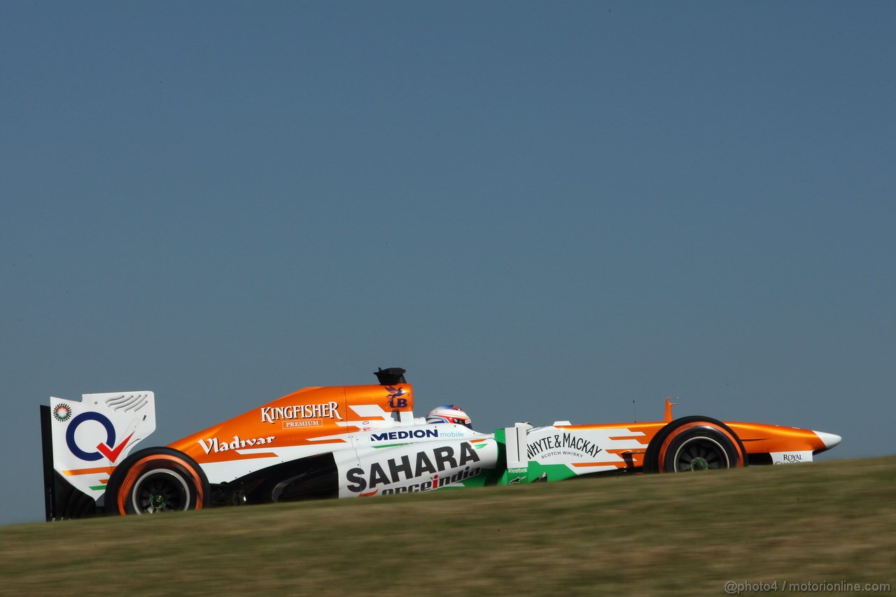 GP USA, 15.11.2013- Prove Libere 2, Paul di Resta (GBR) Sahara Force India F1 Team VJM06 