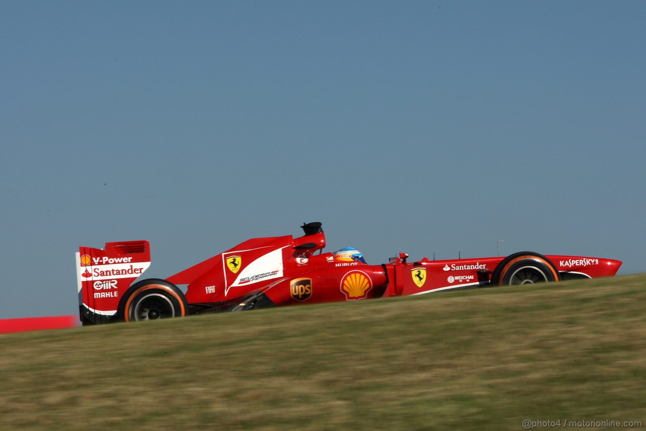 GP USA, 15.11.2013- Prove Libere 2, Fernando Alonso (ESP) Ferrari F138 