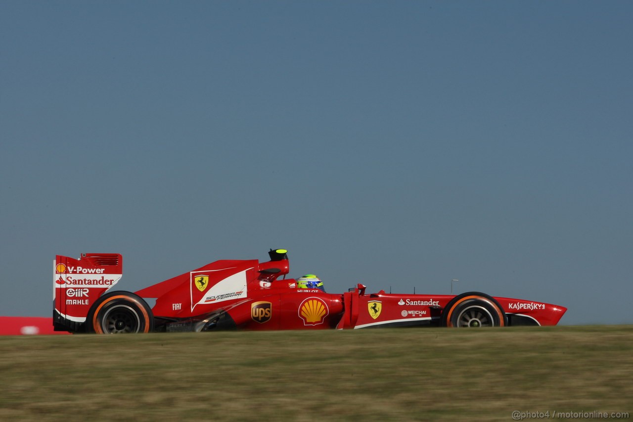 GP USA, 15.11.2013- Prove Libere 2, Felipe Massa (BRA) Ferrari F138 