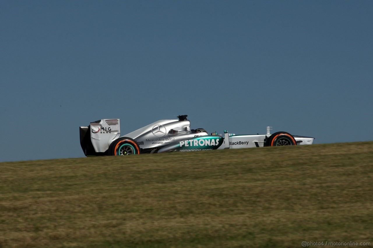 GP USA, 15.11.2013- Prove Libere 2, Lewis Hamilton (GBR) Mercedes AMG F1 W04 