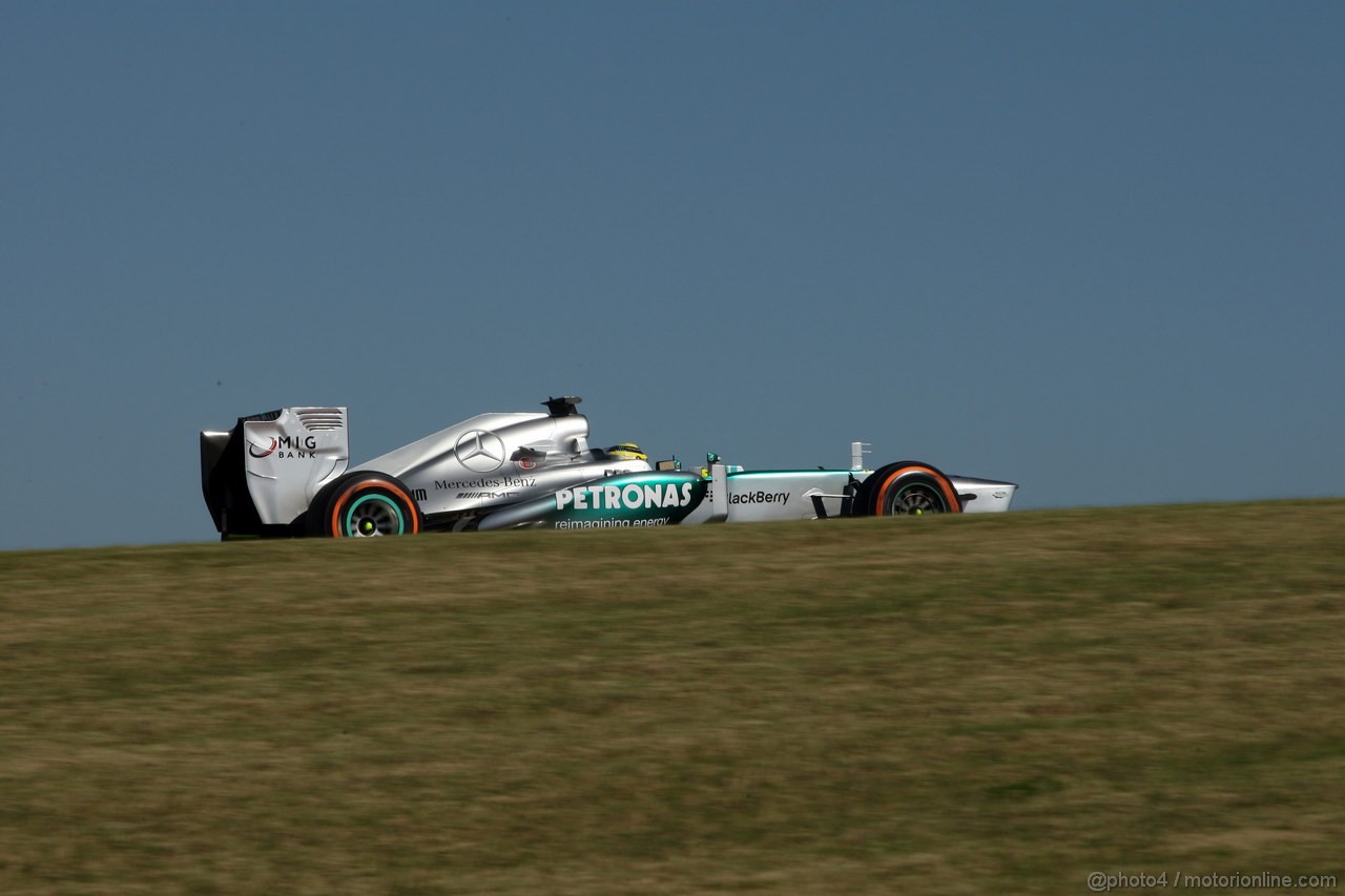 GP USA, 15.11.2013- Prove Libere 2, Nico Rosberg (GER) Mercedes AMG F1 W04 