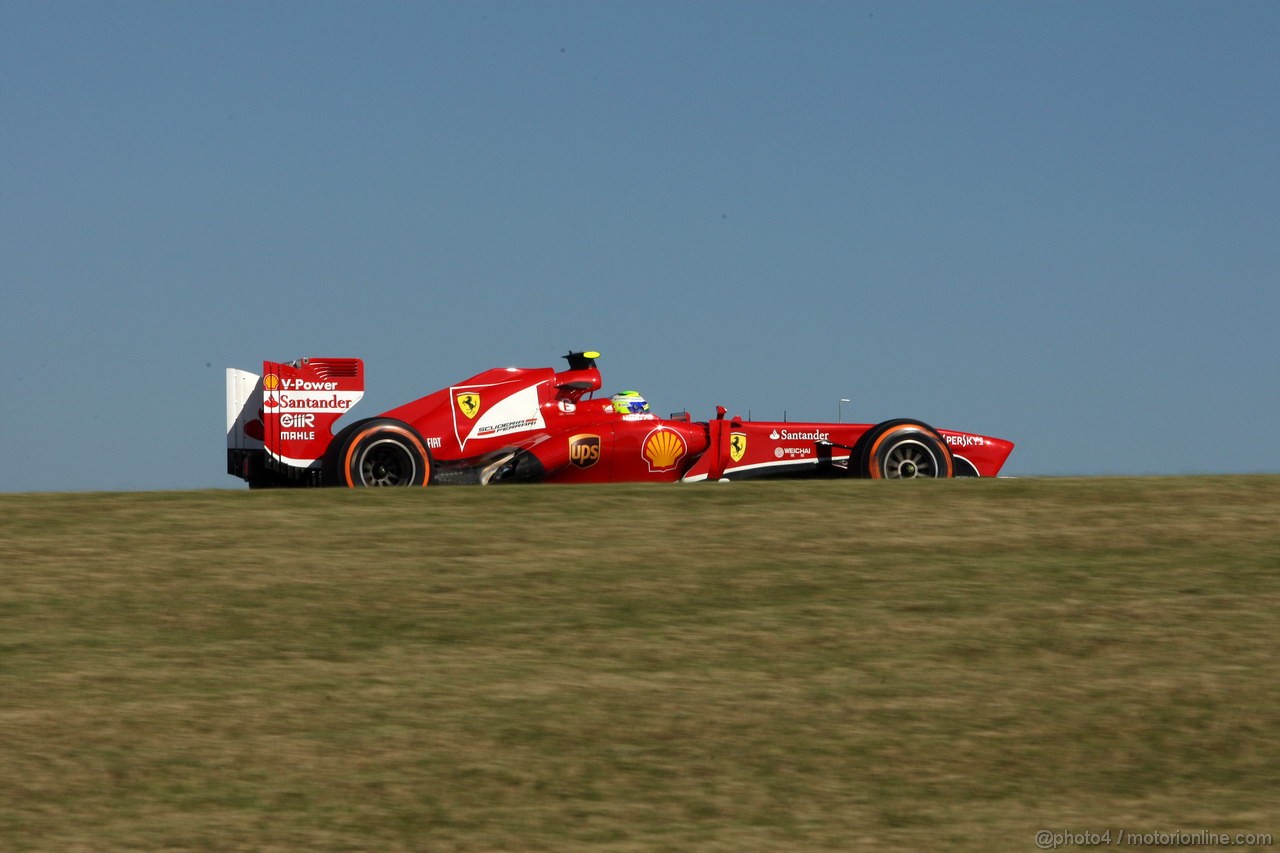 GP USA, 15.11.2013- Prove Libere 2, Felipe Massa (BRA) Ferrari F138 