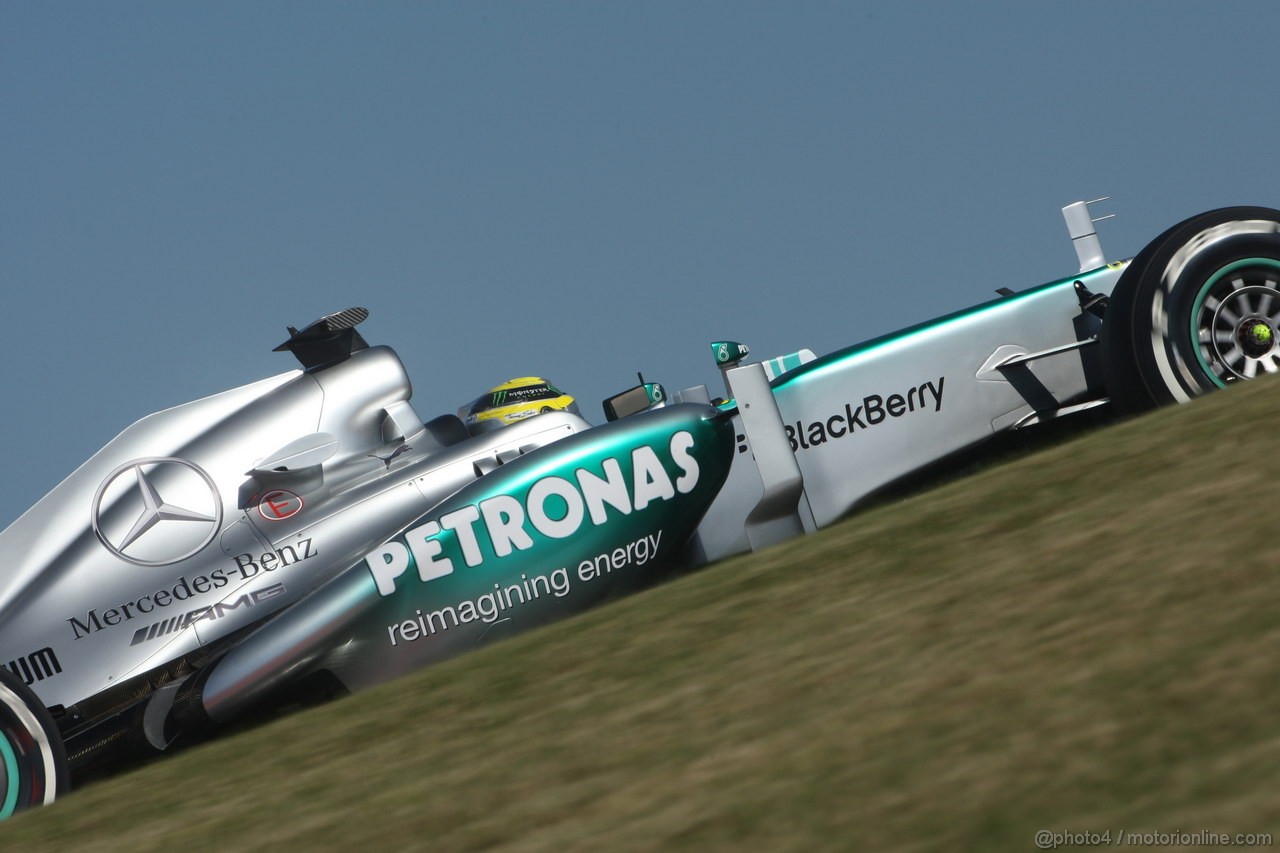 GP USA, 15.11.2013- Prove Libere 2, Nico Rosberg (GER) Mercedes AMG F1 W04 