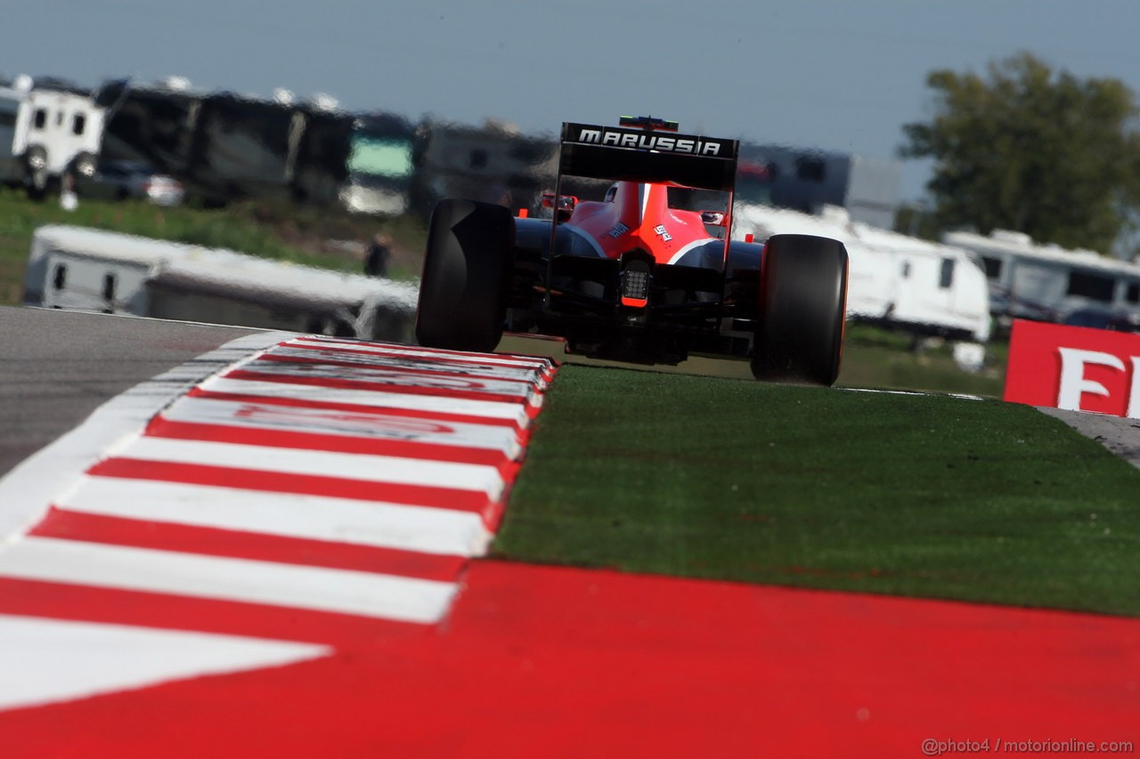 GP USA, 15.11.2013- Prove Libere 2, Charles Pic (FRA) Caterham F1 Team CT03 