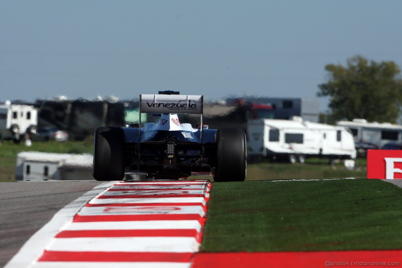 GP USA, 15.11.2013- Prove Libere 2, Pastor Maldonado (VEN) Williams F1 Team FW35 