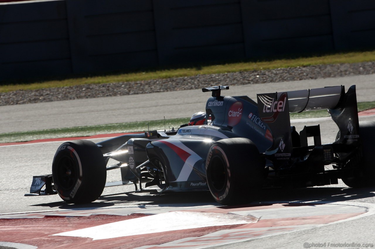 GP USA, 15.11.2013- Prove Libere 2, Nico Hulkenberg (GER) Sauber F1 Team C32 