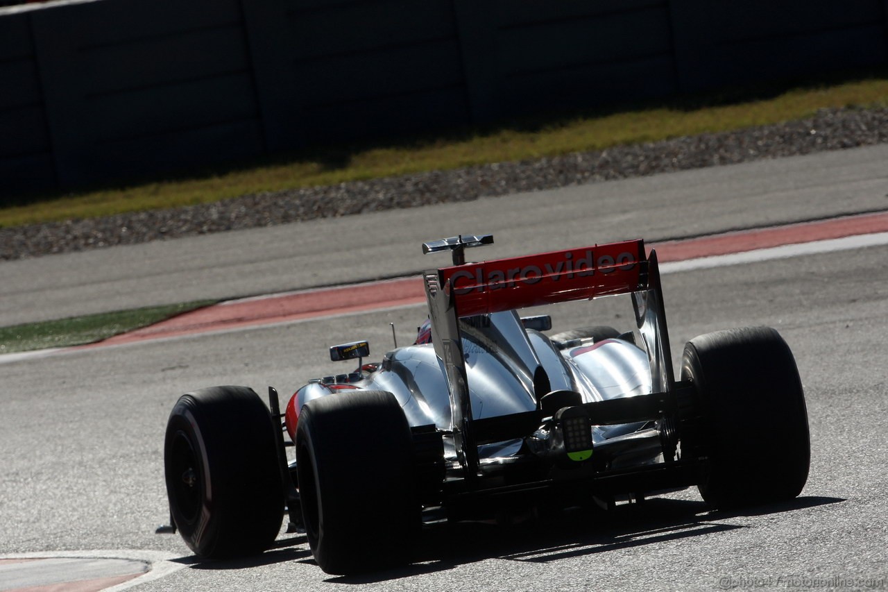 GP USA, 15.11.2013- Prove Libere 2, Nico Hulkenberg (GER) Sauber F1 Team C32 