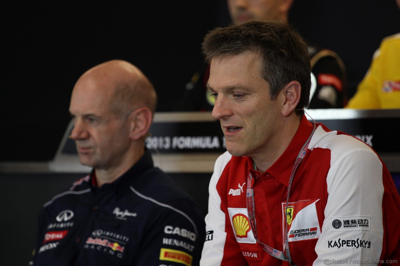 GP USA, 15.11.2013- Conferenza Stampa, James Allison, Ferrari Chassis Technical Director